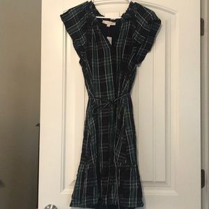 New Loft Plaid Dress